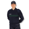 Crew Neck Sweater with Reinforcements