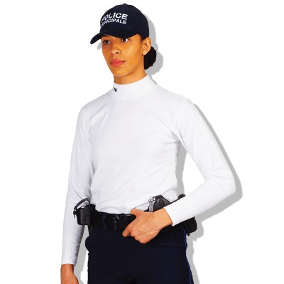 Sous pull blanc manches longues - vue 2