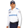 White Long Sleeve Municipal Police Shirt
