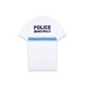 Polo blanc manches courtes