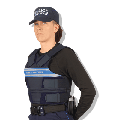 Gilet pare-balles avec bandes pm