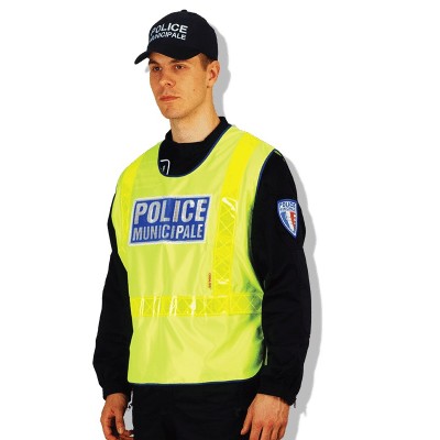 Yellow Municipal Police Vest