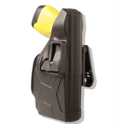Retention holster for taser x26p