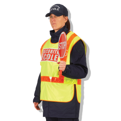 Yellow vest school safety