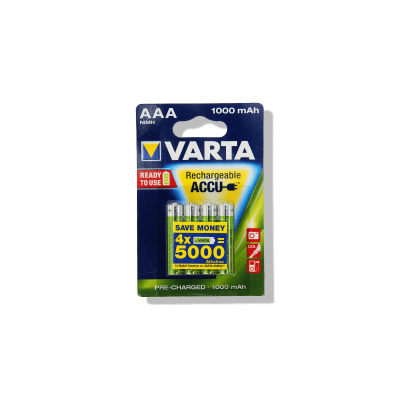 Blister 4 batteries