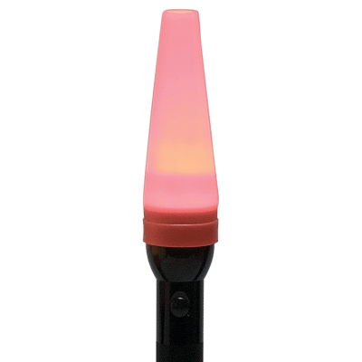Red traffic cone