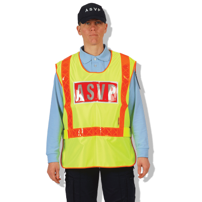 ASVP Yellow Safety Vest Class II