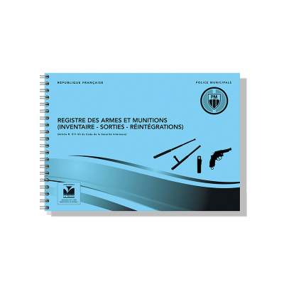 Registre des armes et munitions