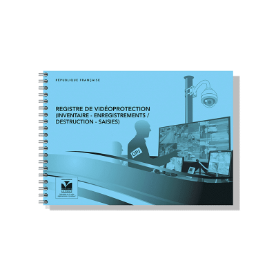 Registre de vidéoprojection (inventaire-enregistrements-destructions-saisies)