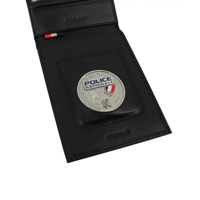 Vertical 2-Fold Badge Holder