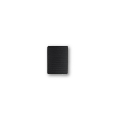 Support pour carte professionnelle avec velcro Noir – Lot de 10 - vue 3