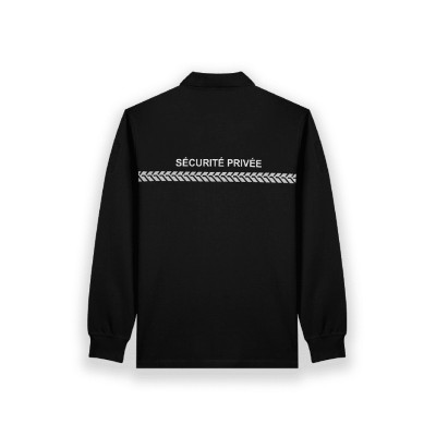 Private Security Long-Sleeve Polo – GK SAFETEK®