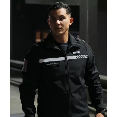 Private Security Softshell with HV Bands – GK SAFETEK®️