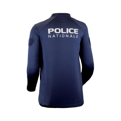 Long Sleeve Polo National Police – Navy Blue