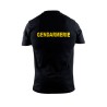 Gendarmerie T-shirt – Yellow Inscription