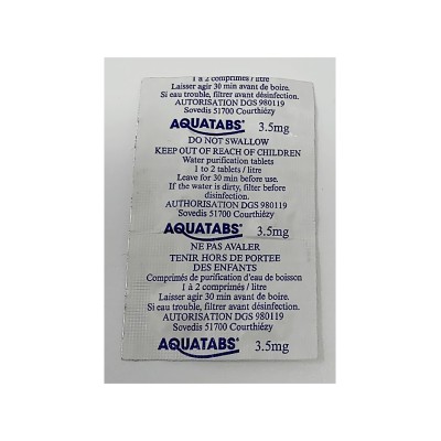 Tablettes de Purification d’Eau AQUATABS® - vue 2
