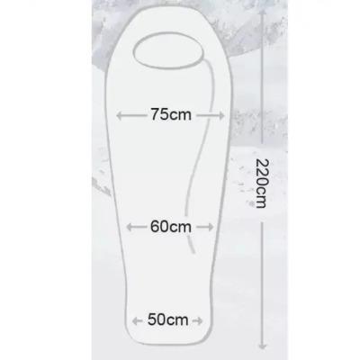 WINTER Sleeping Bag -35° to -7° / 2.4 Kg – OD Green - vue 5