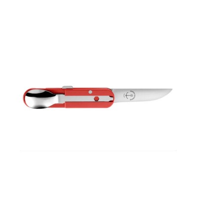 Bivouac Red Knife with Utensils – Navy