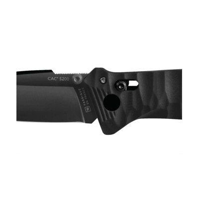 Couteau C.A.C® Lisse –  Noir - vue 3