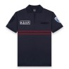 Polo ASVP Manches Courtes Zippé Maille Respirante