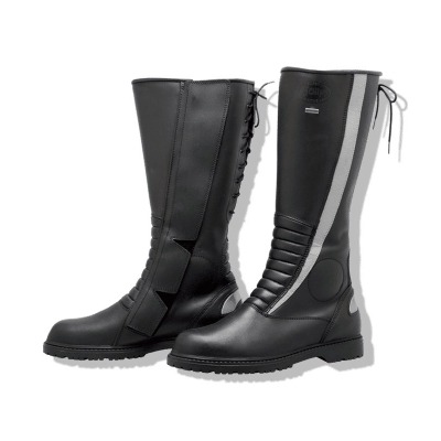High motorcycle boots
