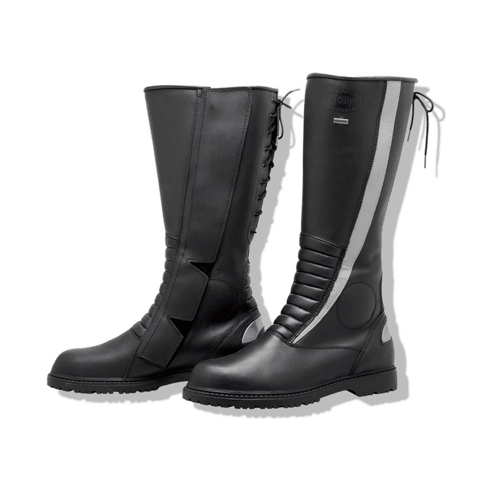 High motorcycle boots