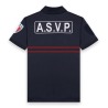 ASVP Short Sleeve Zippered Polo Breathable Mesh - vue 2