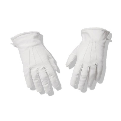 Gants blanc de cérémonie en cuir