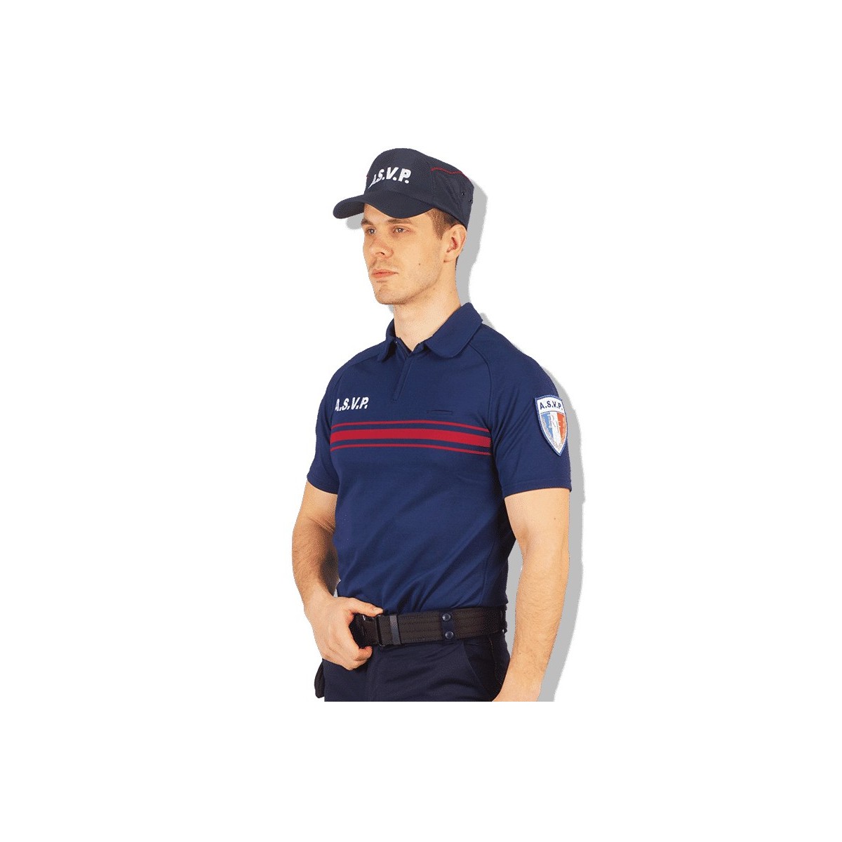 Polo with Zip Short Sleeves