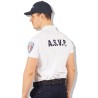Polo ASVP Blanc Manches Courtes