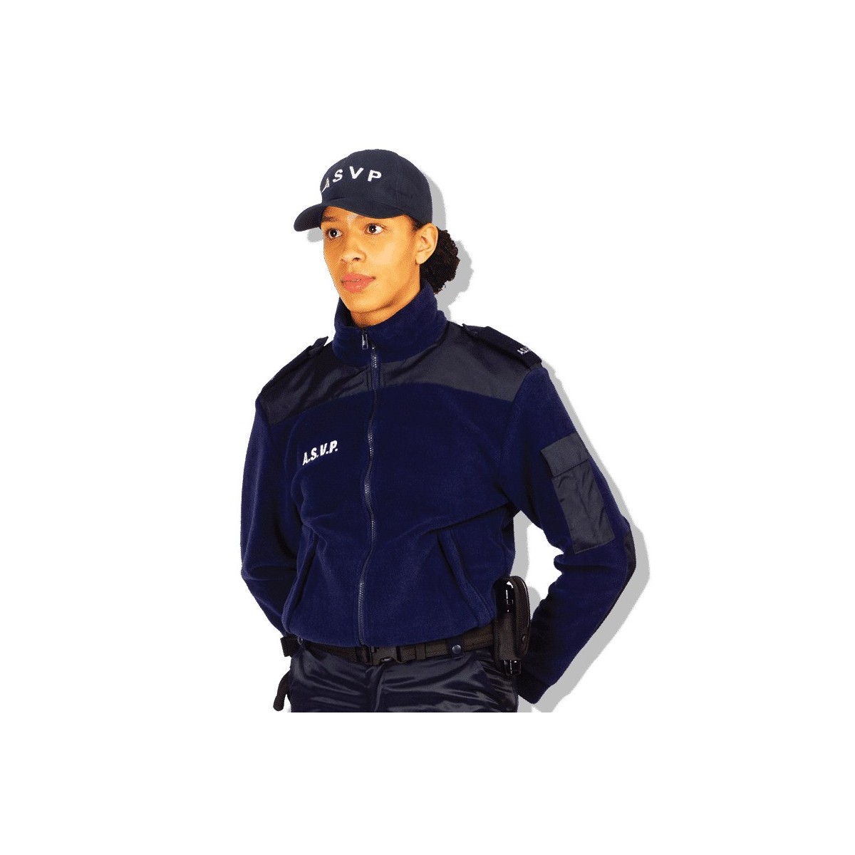 Blouson polaire marine