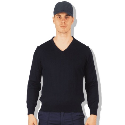 Plain V-Neck Sweater