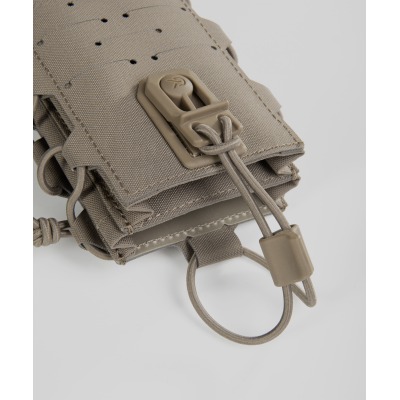 Double Stacked 5.56 Magazine Pouch GK DUTYCALL - Coyote - vue 5