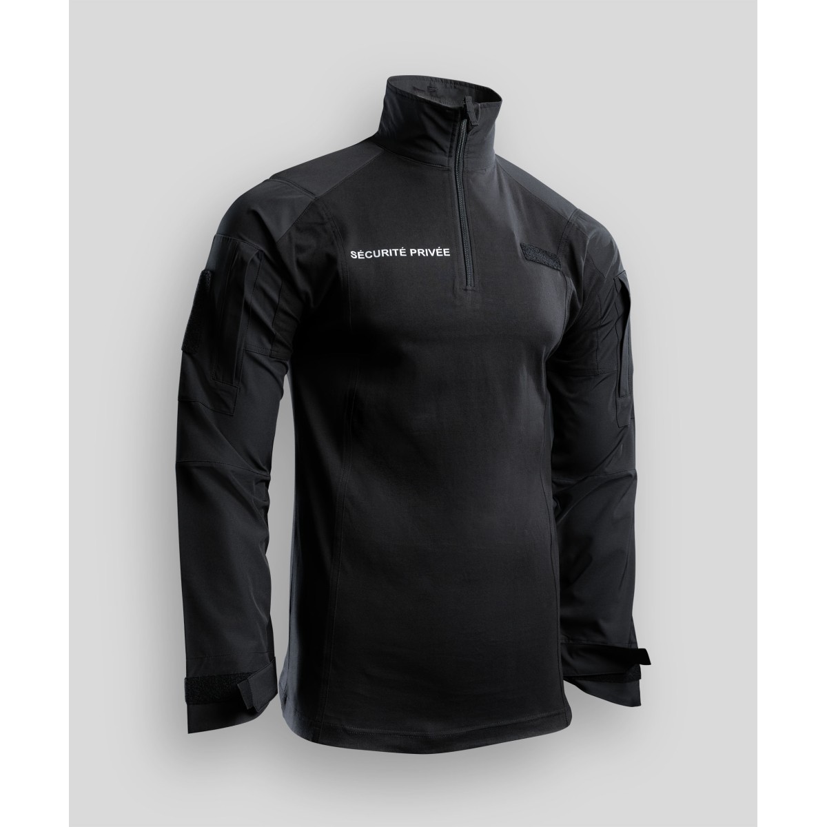 Chemise UBAS Manches Longues SECURITÉ PRIVÉE – Noir