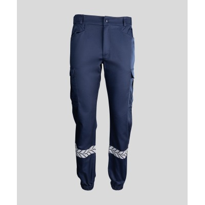 Private Security Pants Navy Blue with HV Bands – GK SAFETEK®
