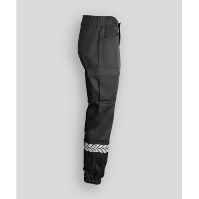 Private Security Pants Black with HV Bands – GK SAFETEK®
