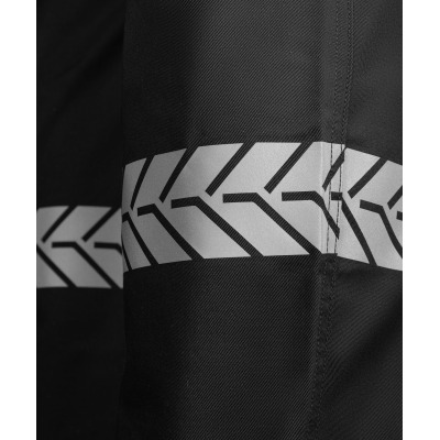 Pantalon Sécurité Privée noir avec bandes HV - GK SAFETEK®️