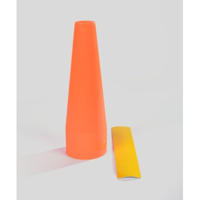 Cone de circulation rouge