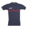 Tee-shirt MC airflow marine bandes BO A.S.V.P T.XXS à T.5XL (S.R)