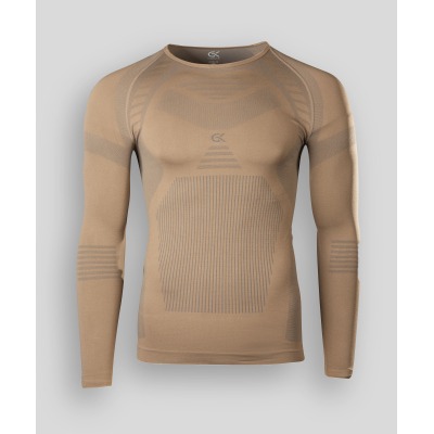 Maillot manches longues GK THERM-X +5°C à -10°C - Coyote