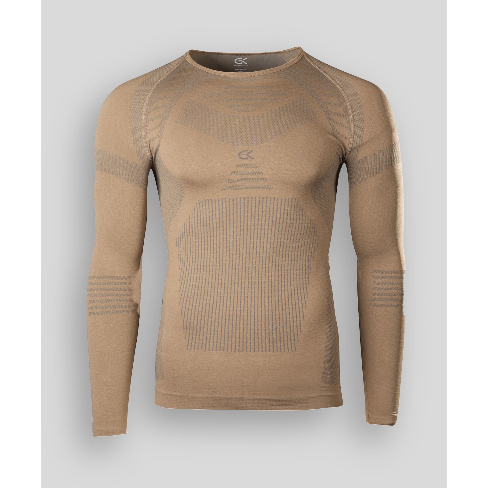 Maillot manches longues GK THERM-X +5°C à -10°C - Coyote