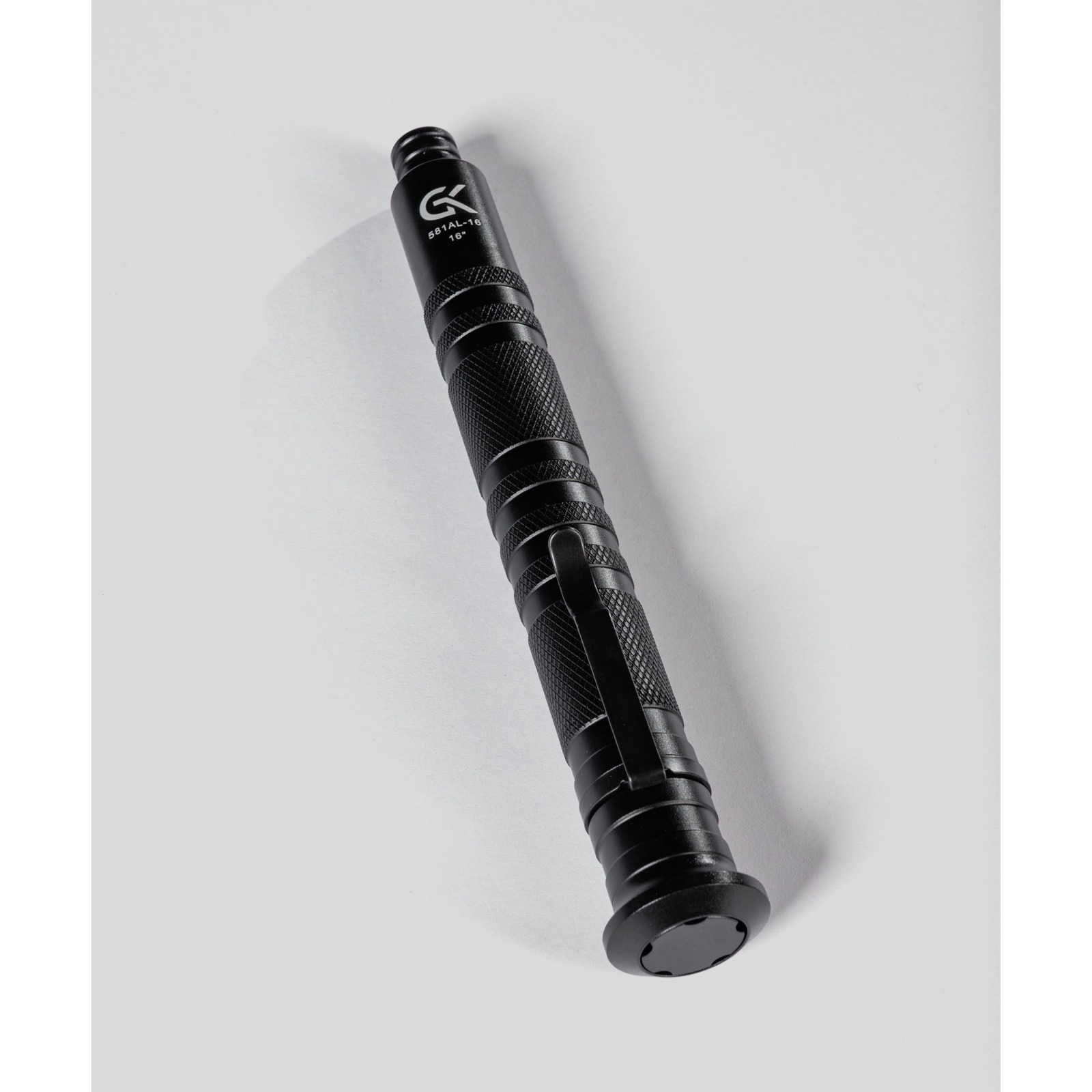 Bâton Télescopique Acier & Aluminium avec Bouton Poussoir