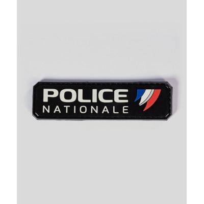 Flap Gomme “POLICE NATIONALE” Velcro 11x3 cm - GK