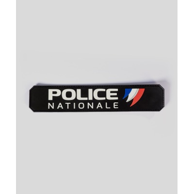 Rubber Patch "POLICE NATIONALE" Velcro 25×5 cm – GK