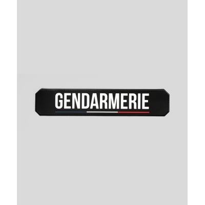 Flap Gomme “GENDARMERIE” Velcro 25x7cm - GK