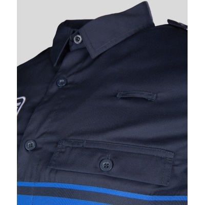Chemise marine manches courtes police municipale