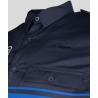 Chemise marine manches courtes police municipale
