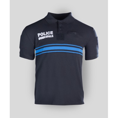 Polo Police Municipale Manches Courtes