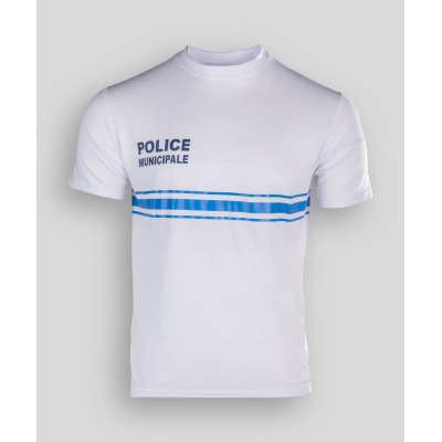 T-shirt Blanc manches courtes
