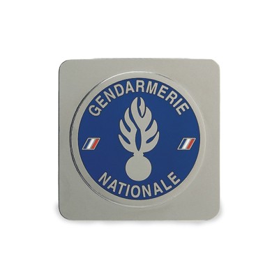 Gendarmerie Badge with Square Mount